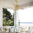 La Mott 52'' Ceiling Fan with Light Kit