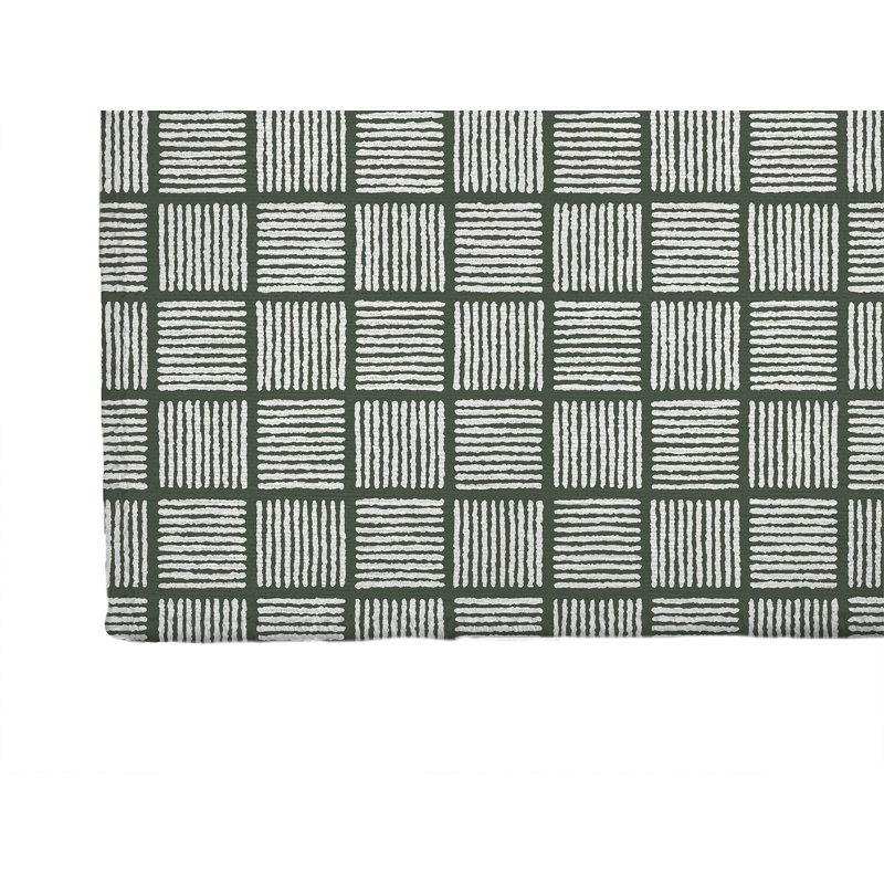 Tapis de bureau léger Tally Blocks, L 6 pi x L 4 pi, Chimichurri
