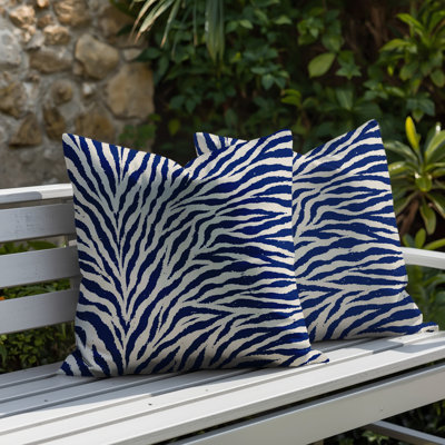 Oreiller réversible Jay Zebra