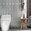 3" x 3" Metal Metal Look Wall Tile