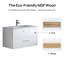Meuble-lavabo simple 36 po avec plateau en céramique Fowlerville
