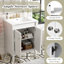 Meuble-lavabo 24 po avec lavabo supérieur-1256268352