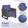 Nazime Wicker 5 - Person Patio Conversation Sets with Cushions