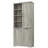 Bathroom Storage Cabinet with Doors, Drawers & Tilt-Out Hamper - Freestanding Oak Style-1506179387