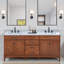 Ensemble de meuble-lavabo double 73 po avec plateau Gearldine Anglet-1428850780-1554868682-1554868694