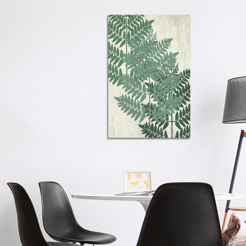 Fern I Greens by Kimberly Allen - Wrapped Canvas Print, 101.6 cm H x 66.04 cm W x 3.175 cm D