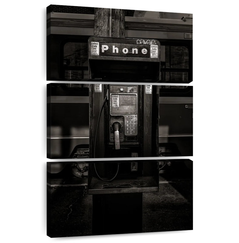 Kerner Phone Booth I, 50" H x 32" W