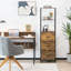 Cruzville 43cm W Metal Shelf Unit