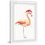 «Christmas Flamingo», reproduction encadrée-419767602