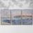 " Monet " 3 Piece Art Watercolor Print-1630831502-1630831505