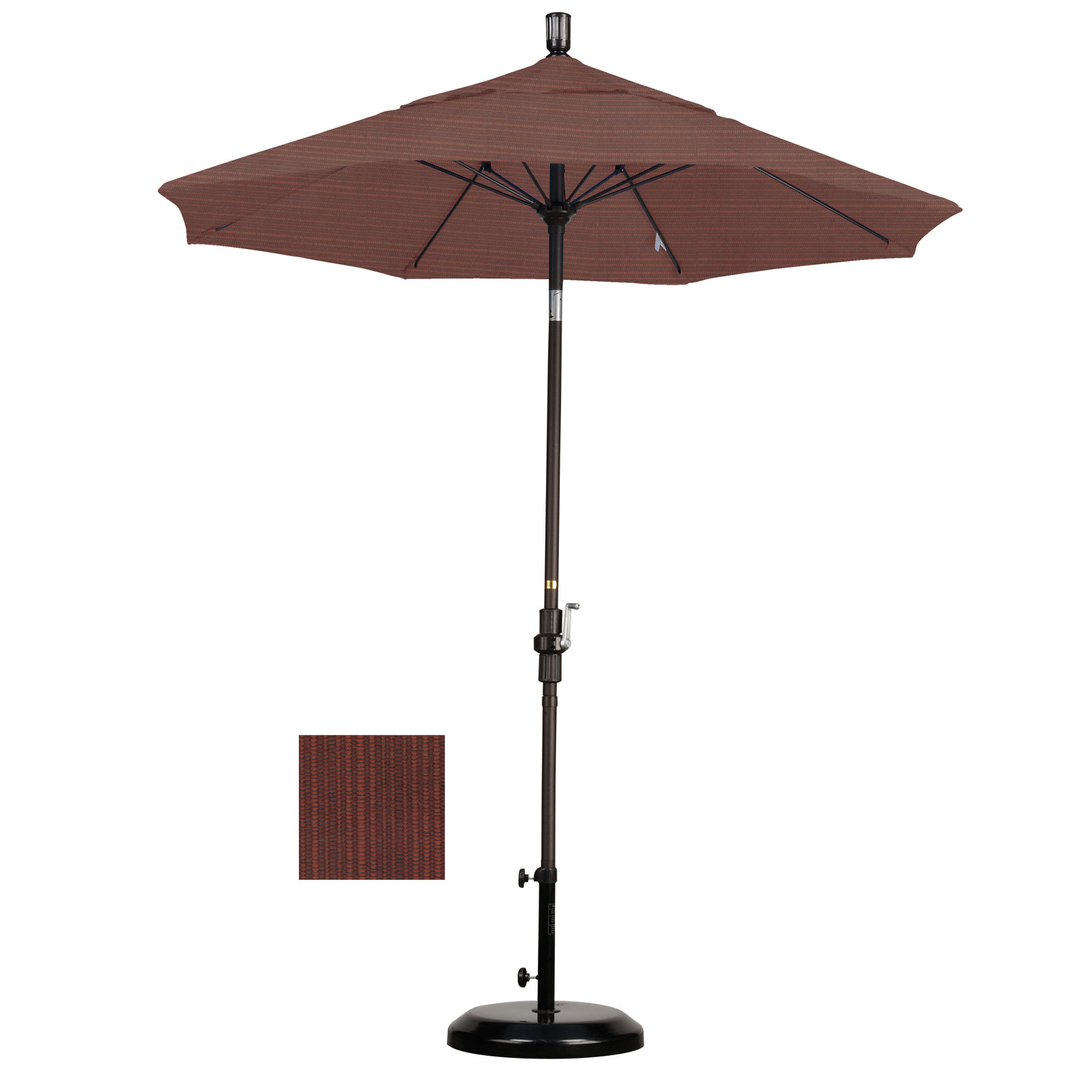 Brent 7.5' Umbrella, Terrace Adobe Performance