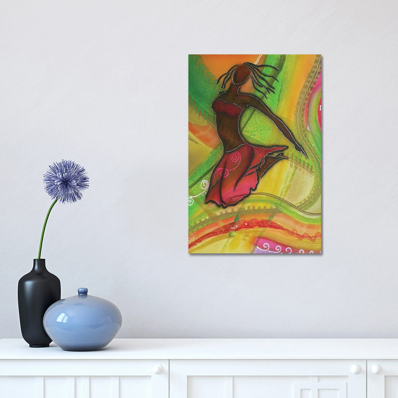 Lift off 1 Piece Wrapped Canvas Painting, 45.72cm H x 30.48cm W x 1.905cm D