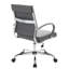 Fauteuil de bureau à dossier moyen en faux cuir Mulkey-1433995115
