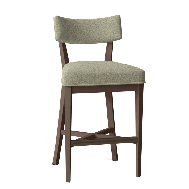 Tabouret de bar 29,5 po Juliet, Perigold Pierson sauge, Noisette, Tabouret de bar (siège d'une hauteur de 29,5 po)