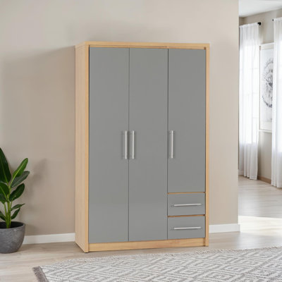 Louisa 3 Door Wardrobe