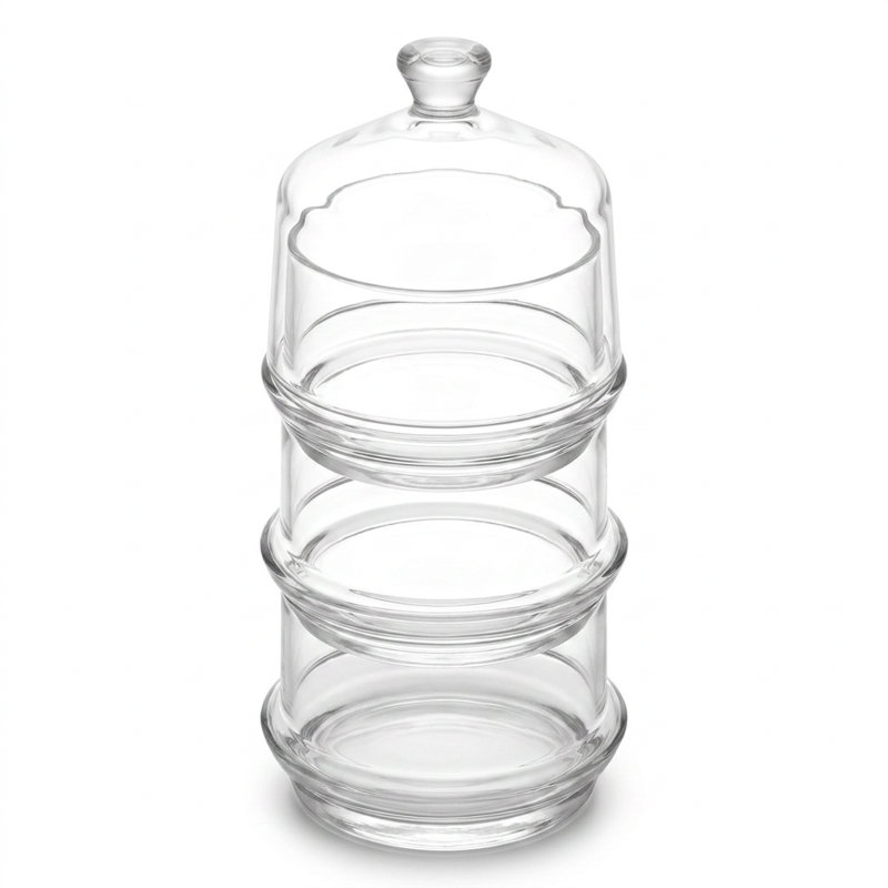 Dalton Round Glass Apothecary Jar