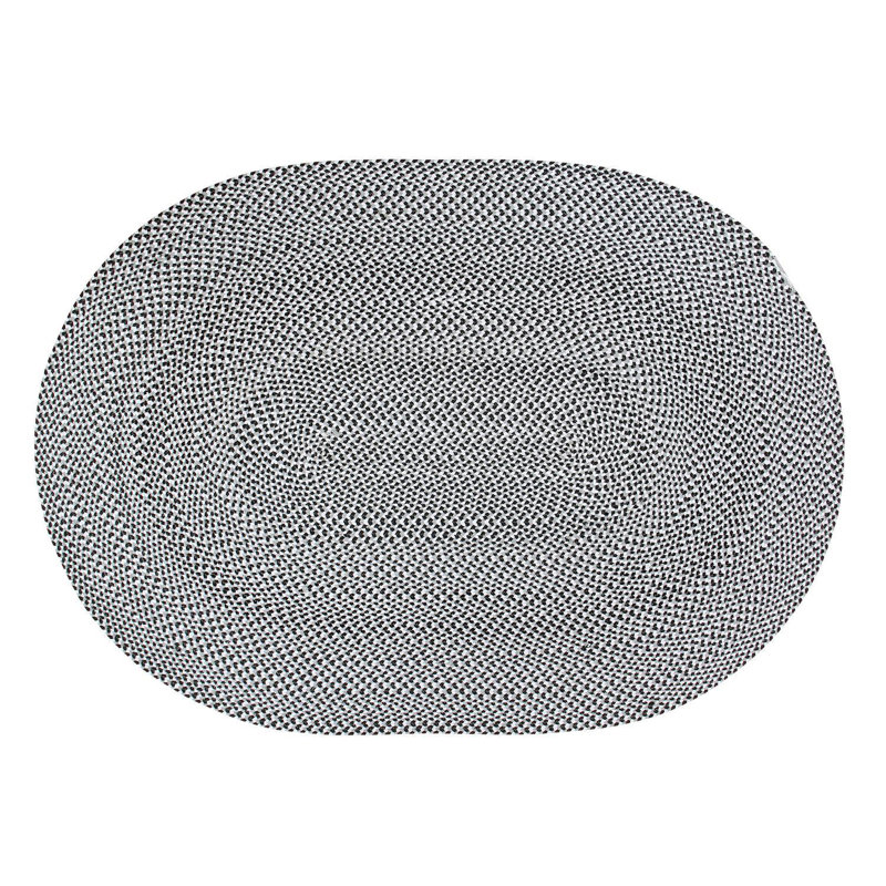 Tapis tressé à la main Tarryn, Ovale 5 pi x 7 pi