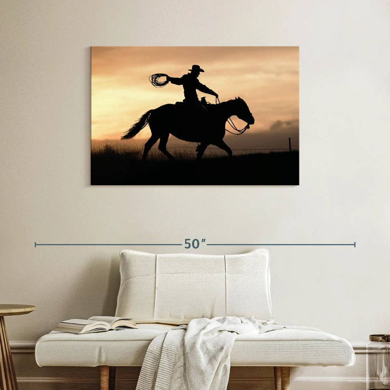 Lelar Rope And Ride I, 26" H x 39" W