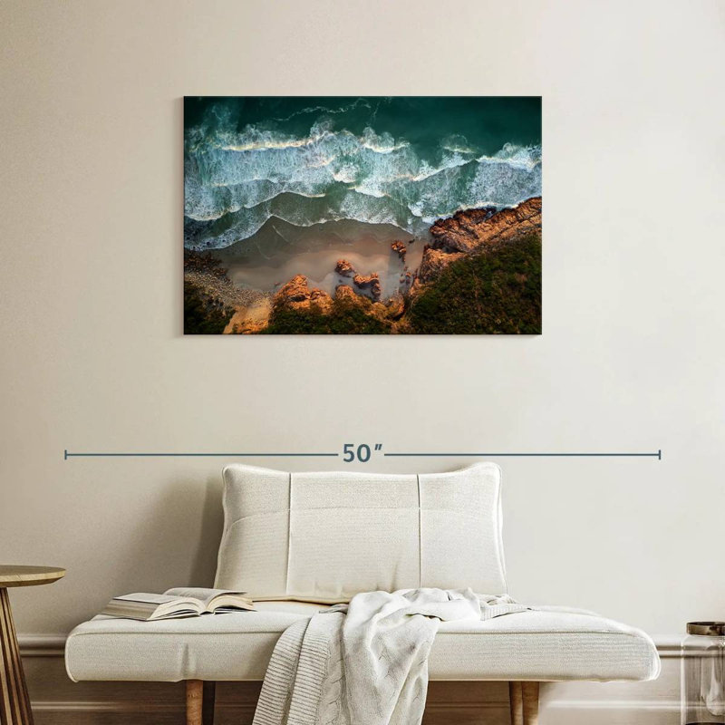Gillard Coastal Waves, 24" H x 36" W