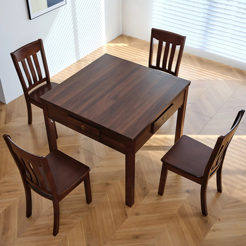 Solid Wood Multi-functional Automatic Mahjong Table for Chinese Rules
