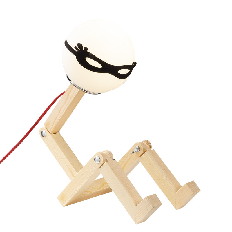 Lampe de table brune 22,05 po Yusha