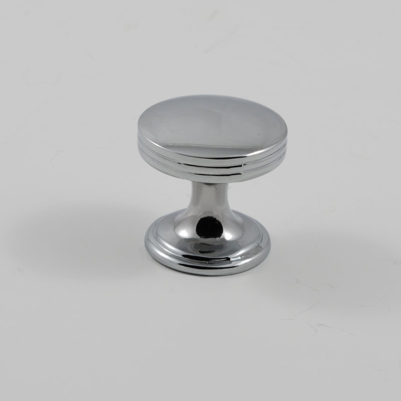 Poignée champignon 1 po de diamètre, Chrome poli
