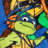 TMNT Raphael Travel Throw and Pillow Set