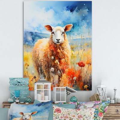 " Abstract Sheep Grazing I "
