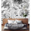 Rouleau de papier peint adhésif noir et blanc pivoine-755094033-755094038