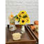 Tige de tournesol pleine floraison-1116673734