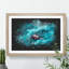 Manta Ray - Picture Frame Graphic Art-62802404-62802407