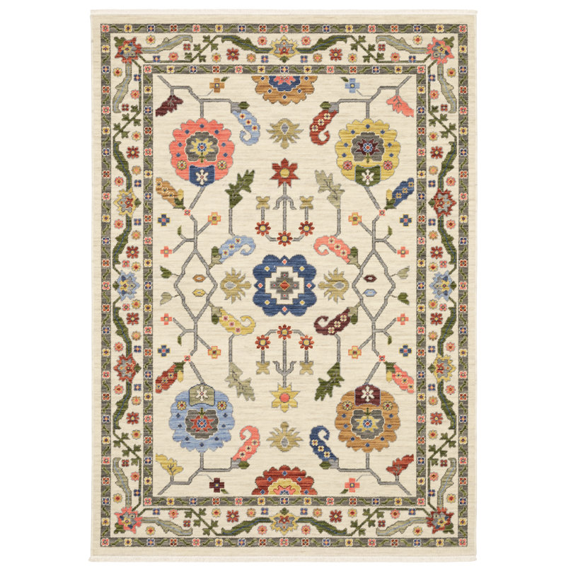 Laroche Oriental Rug, Rectangle 6'7" x 9'6"