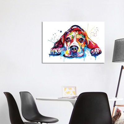 Beagle - Wrapped Canvas Print
