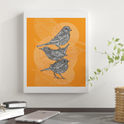 « 3 little oiseaux », impression