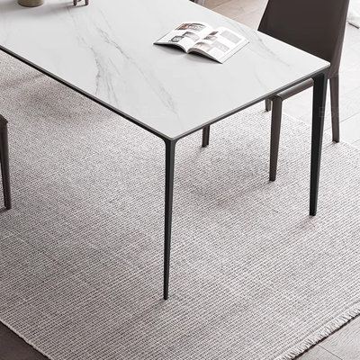 Simple modern style rock plate dining table
