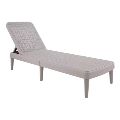 Luman All Weather Resin Chaise Lounge