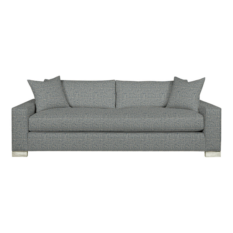 Canapé-lit 83,5 po Claremont, Somptueux chenille II truffe Périgold, Navajo
