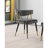Aarhus Upholstered Gold Metal Side Chair -1180753874