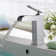 Waterfall Bathroom Faucet, Single Hole Single Handle Bathroom Sink Faucet