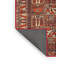 Tapis orange / rouge / beige-347639925