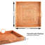 Wicker Square Decorative Tray