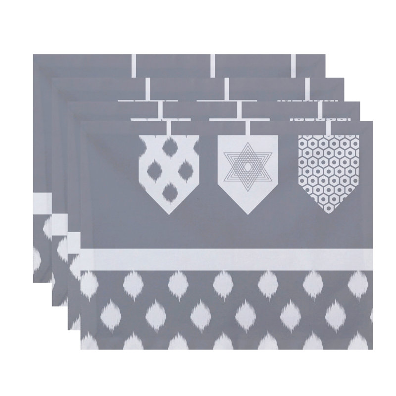 Napperon 18 "dreidens, Gris