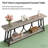 2-Tier Hall Table,Vintage Console Table,Sturdy Sofa Table,Side Table-1790091601