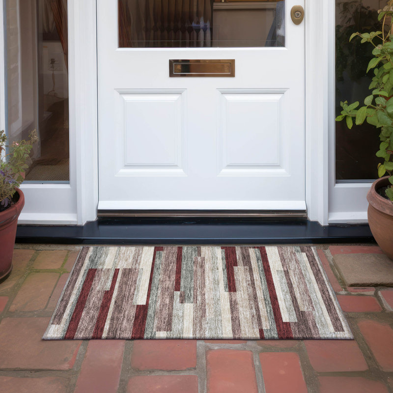  Tapis Chayden avec envers antidérapant, Rectangle 1 pi 8 po x 2 pi 6 po