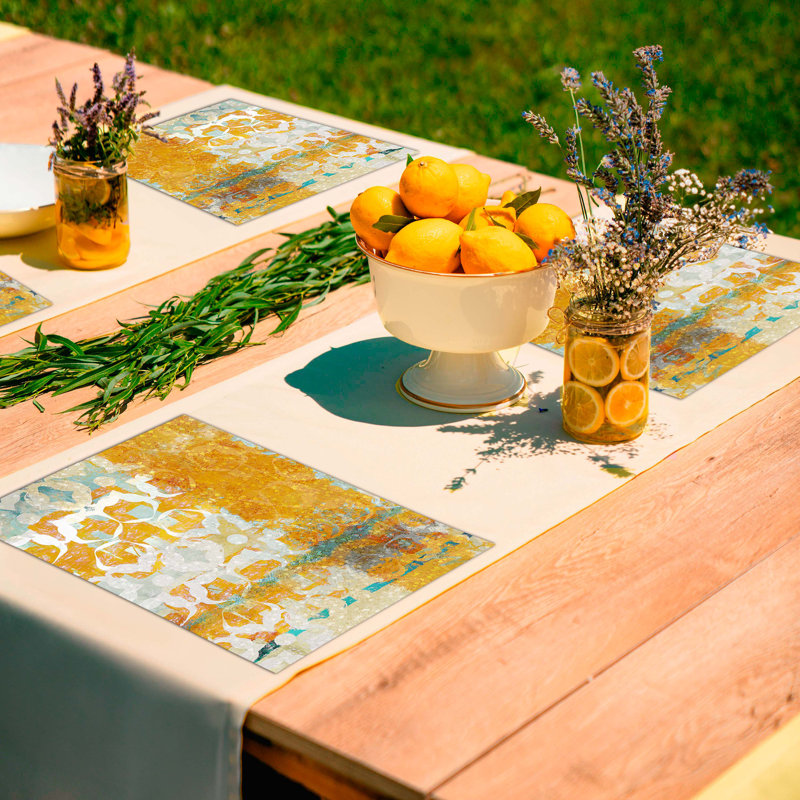 Polyester Abstract Placemat