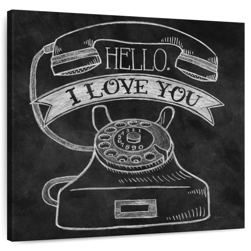 Tergel Hello I Love You Chalk
