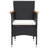  9 Piece Patio Dining Set Black-168771227-168771231
