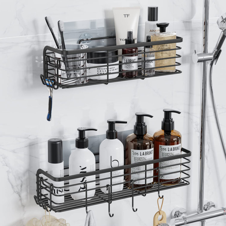 Domingez Free-Standing Stainless Steel Shower Caddy Rebrilliant