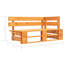 Adelbjrno Solid Wood Pine Outdoor Bench-1236590797