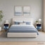  Bedside Cabinet Sonoma Oak Engineered Wood Nightstand Bedroom Furniture
